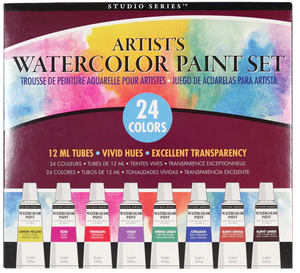 Studio Series: Artist's Watercolour Paint Set - Ages 8+