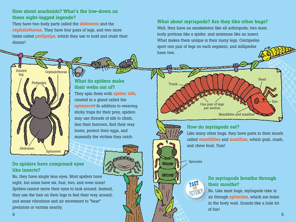 ECB: 100 Questions About Bugs - Ages 7+