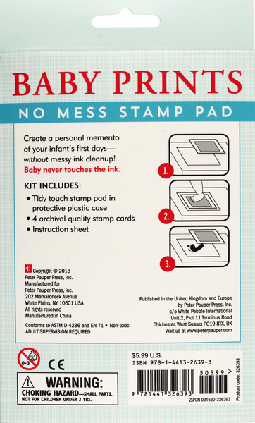 Baby Prints Stamp Pad - Ages 0+