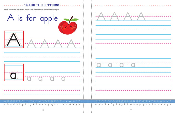 AB: Trace and Learn: Letters! - Ages 3+
