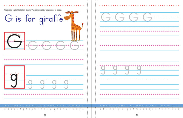 AB: Trace and Learn: Letters! - Ages 3+