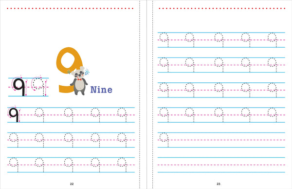 AB: Trace and Learn: Numbers! - Ages 3+
