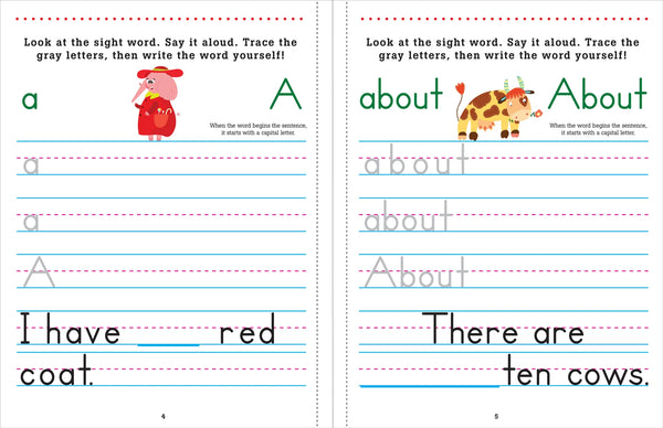 AB: Trace And Learn Sight Words!