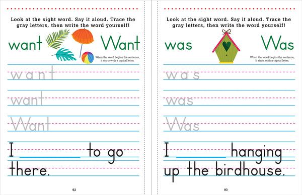 AB: Trace And Learn Sight Words!