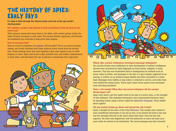 ECB: 100 Questions About Spies - Ages 7+