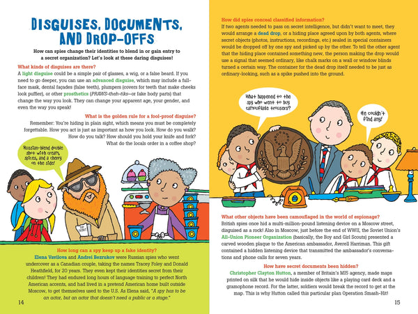 ECB: 100 Questions About Spies - Ages 7+