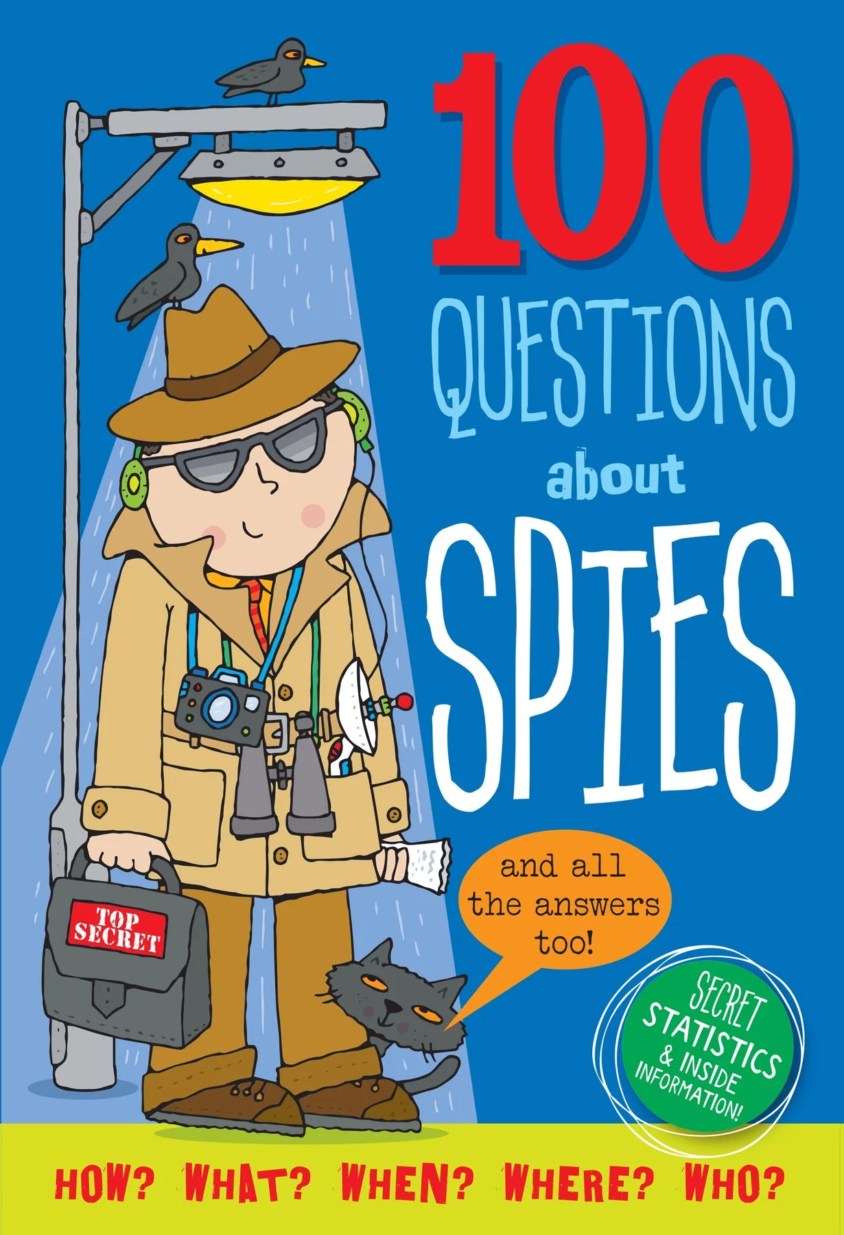 ECB: 100 Questions About Spies - Ages 7+