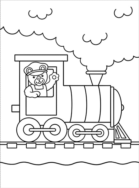 My First Colouring Book! Things That Go! - Ages 2+