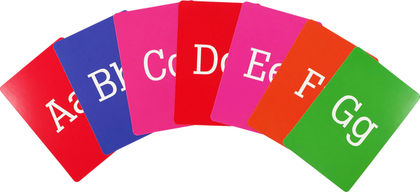 Flash Cards - Alphabet - Ages 3 +