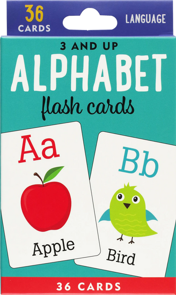 Flash Cards - Alphabet - Ages 3 +