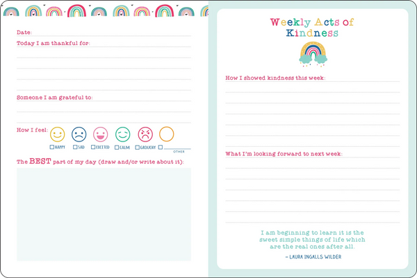 PPP: Daily Gratitude Journal for Kids - Ages 6+