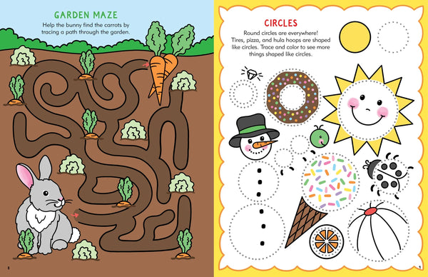 AB: ABC 123 Preschool Activity Book - Ages 3+