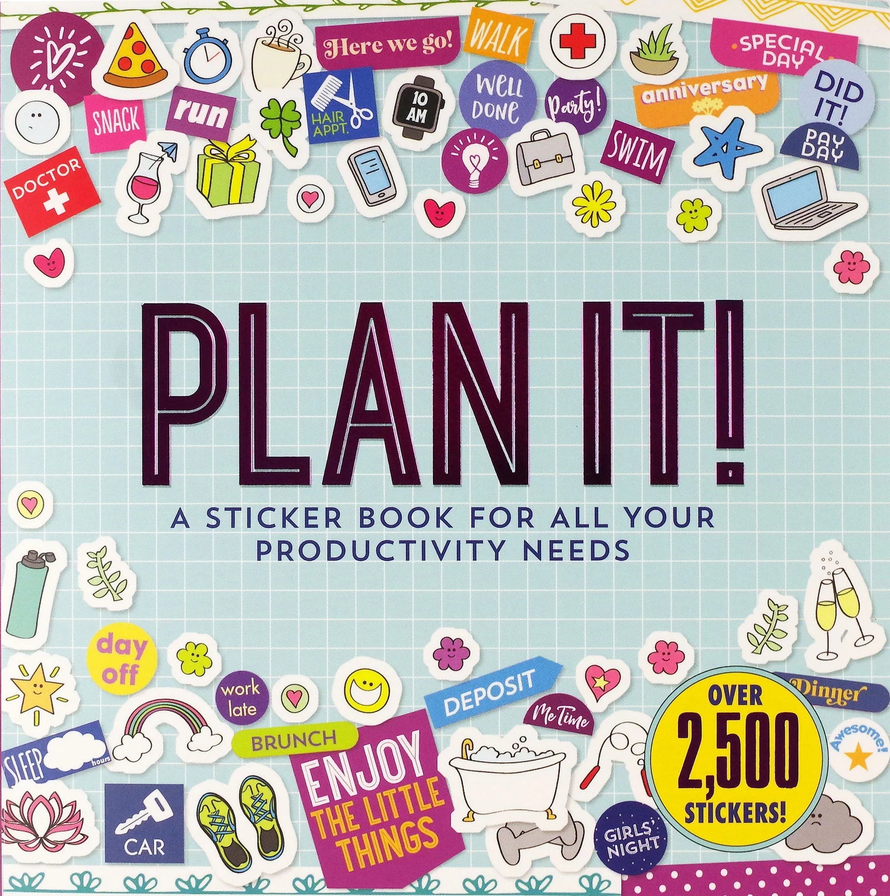 "Plan It!" Sticker Book