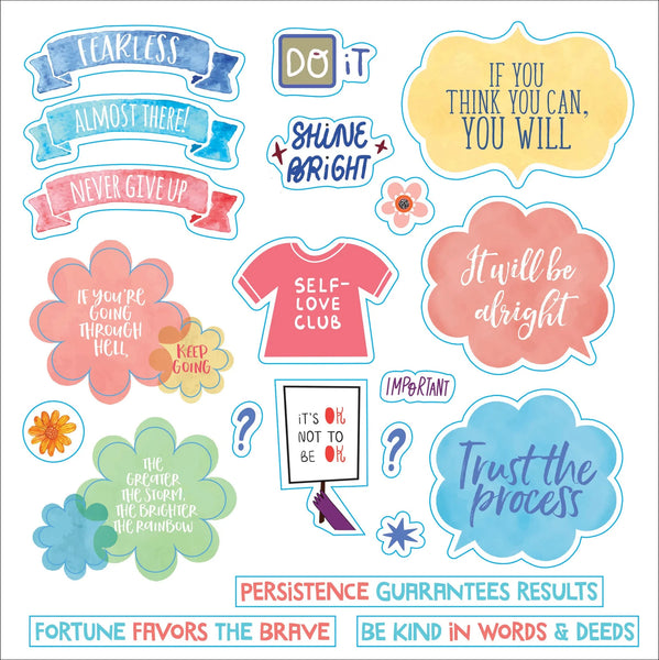 "Whatever You Say" Words and Phrases Sticker Book