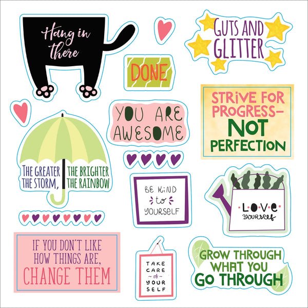 "Whatever You Say" Words and Phrases Sticker Book
