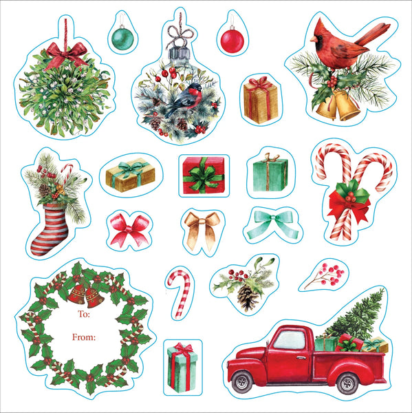AB: Sticker Book Merry & Bright Christmas