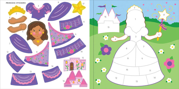 AB: My First Colour-by-Sticker - Unciorns & More - Ages 4+