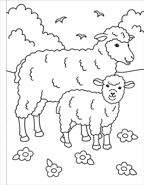 AB: My First Colouring Book! On The Farm! Ages 2+
