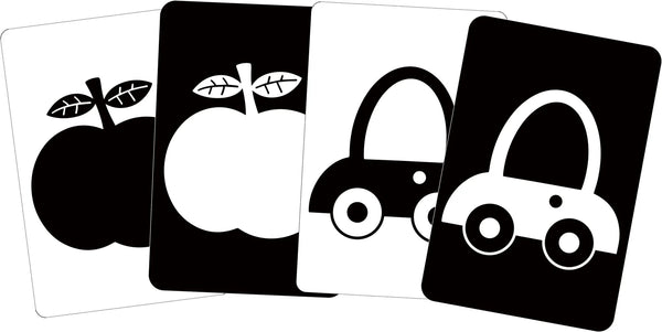 Flash Cards Set of 4 High Contrast