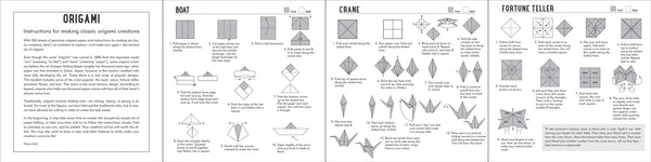 Origami Paper: Washi Patterns - Ages 8+