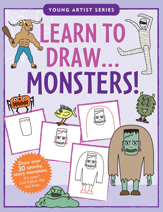 Learn To Draw Monsters! - Ages 6+
