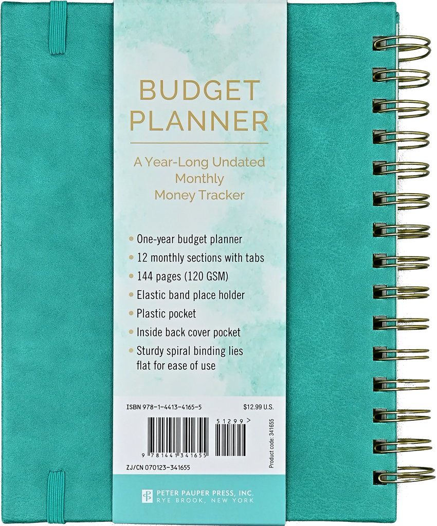  Undated 12M Monthly Petite Planner - Canvas/Asterisk