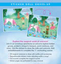 AB: Sticker Doll Dress-up Book Unicorn - Ages 5+