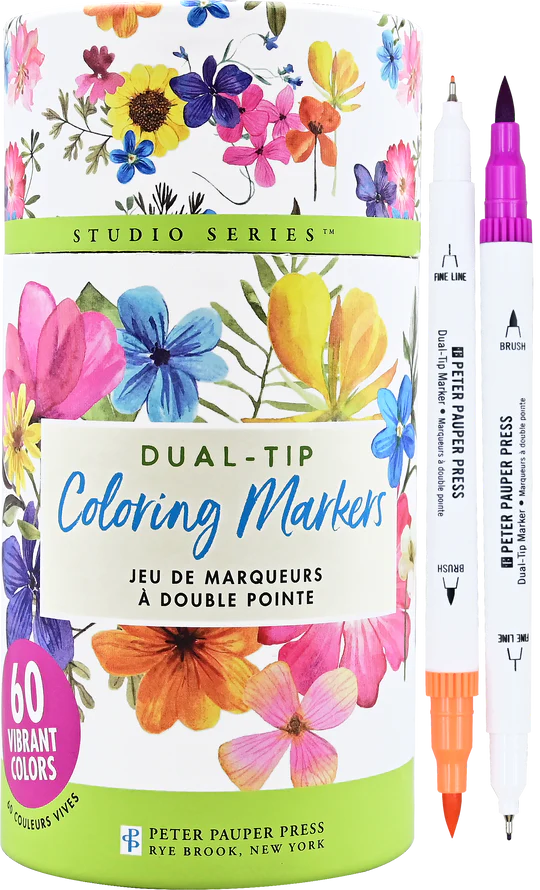 Studio Series: Dual-Tip Colouring Markers, Set of 60 - Ages 12+