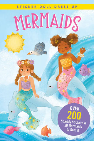AB: Sticker Doll Dress-up Book Mermaids - Ages 5+