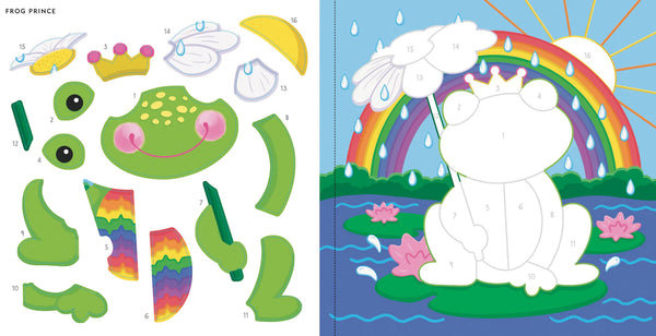 AB: My First Colour-by-Sticker Rainbow Magic - Ages 4+