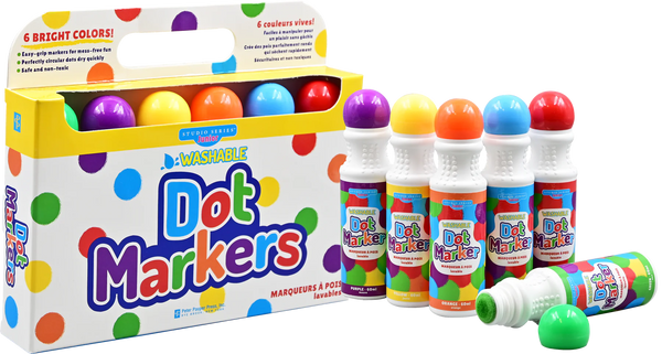 PPP: Washable Dot Markers - Ages 3+