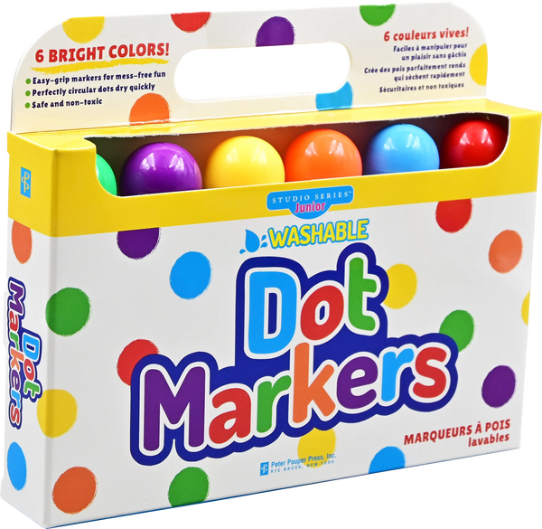 PPP: Washable Dot Markers - Ages 3+