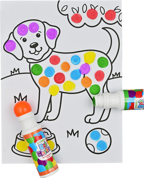 PPP: Washable Dot Markers - Ages 3+