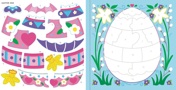AB: My First Colour-by-Sticker: Easter - Ages 4+