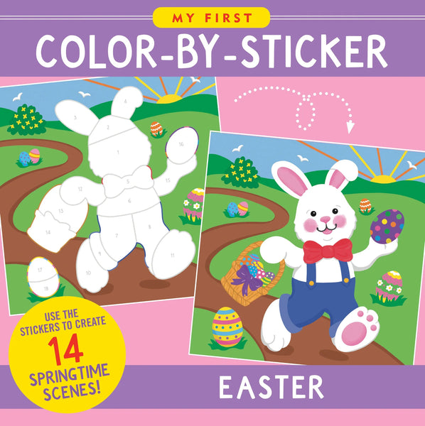 AB: My First Colour-by-Sticker: Easter - Ages 4+