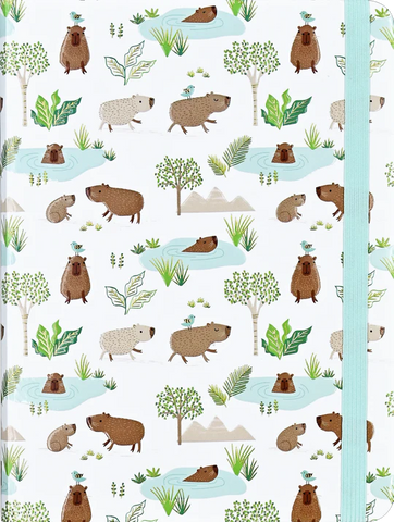 Mid-Sized Journal: Capybara Life - Ages 6+