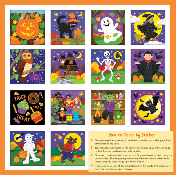 My First Colour-by-Sticker - Halloween