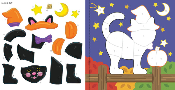 My First Colour-by-Sticker - Halloween