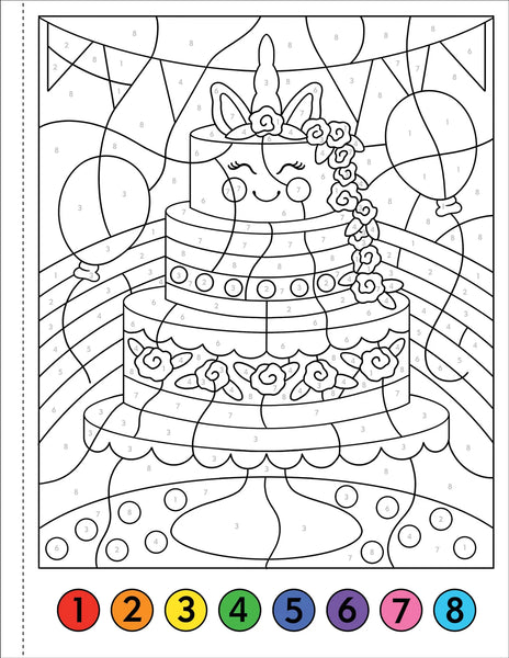 AB: My First Colour-by-Sticker - Unicorns & Friends - Ages 4+