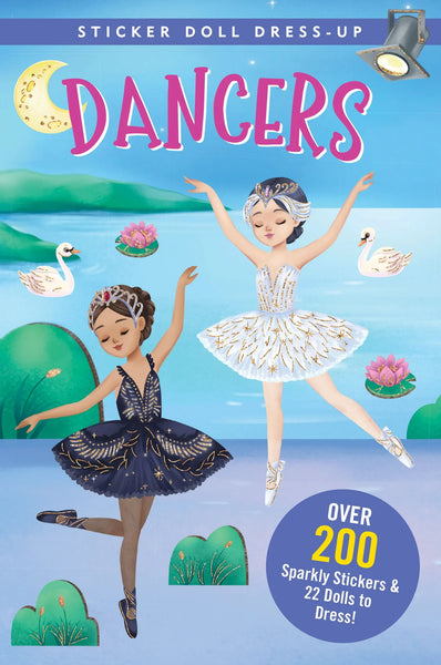 Sticker Doll Dress-Up Dancers - Book