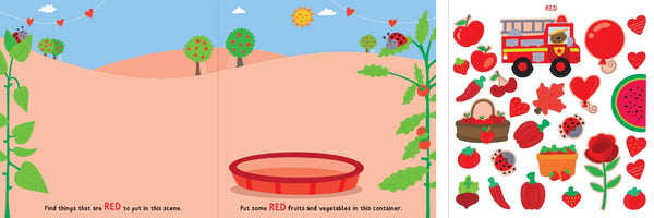 AB: My First Sticker Book: Colours - Ages 4+