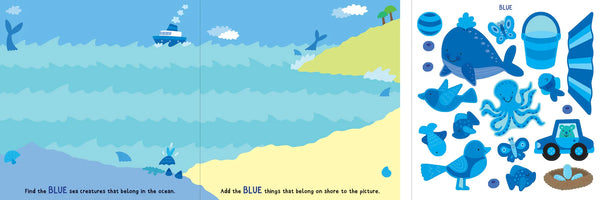 AB: My First Sticker Book: Colours - Ages 4+