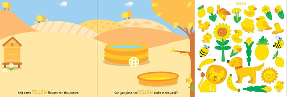 AB: My First Sticker Book: Colours - Ages 4+