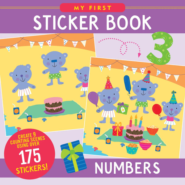 AB: My First Sticker Book - First Numbers - Ages 3+