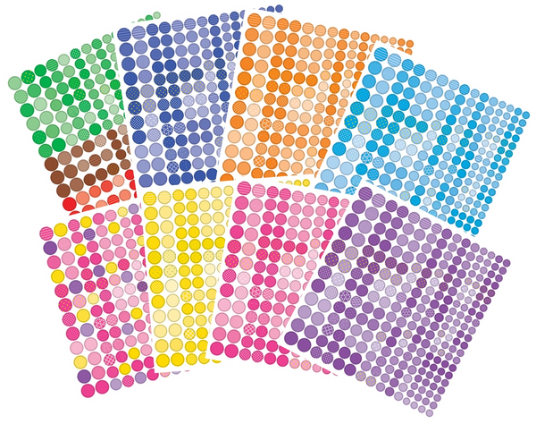 AB: Colour-by-Dots Sticker Book: Unicorns - Ages 4+