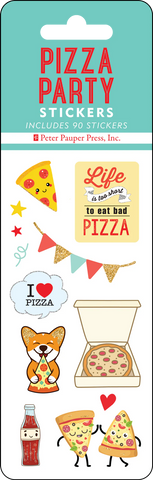 Stickers: Pizza Party - Ages 3+