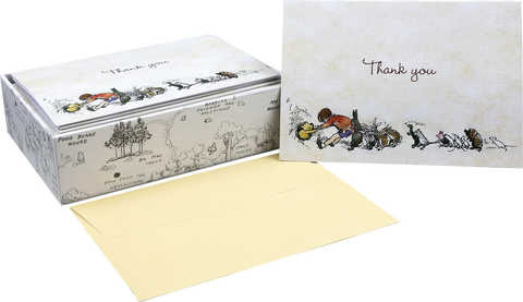 Boxed Cards: Thank You Notes Pooh Bear
