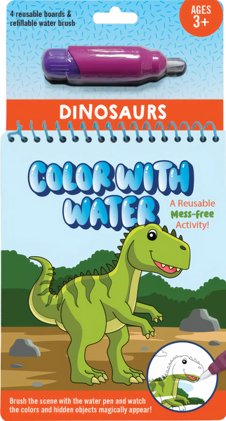 Colour with water - Dinosaur