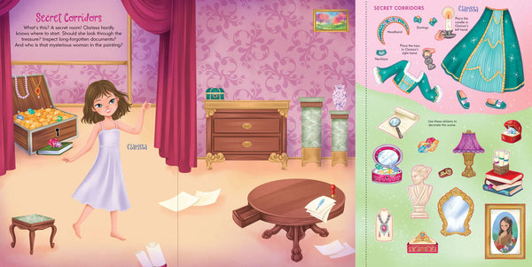 AB: Sticker Doll Dress-up Book - Princesses - Ages 5+