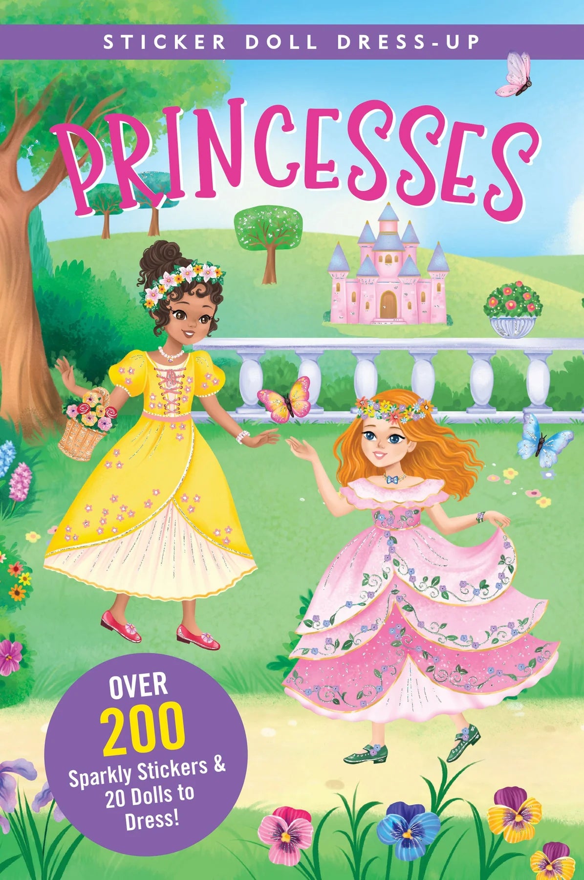 AB: Sticker Doll Dress-up Book - Princesses - Ages 5+